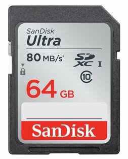 Carte mémoire Sandisk Ultra SDXC 64Gb